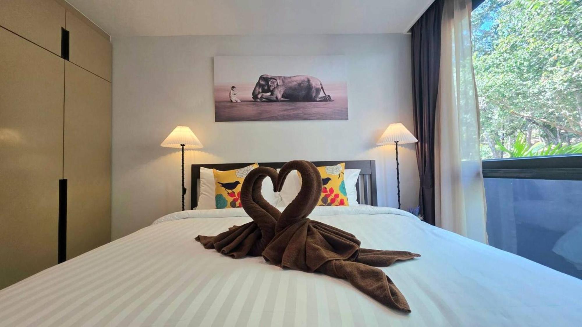 Room In Apartment - A301- Forest View Corner Unit 1Br-1Bath Ао Нанг Экстерьер фото